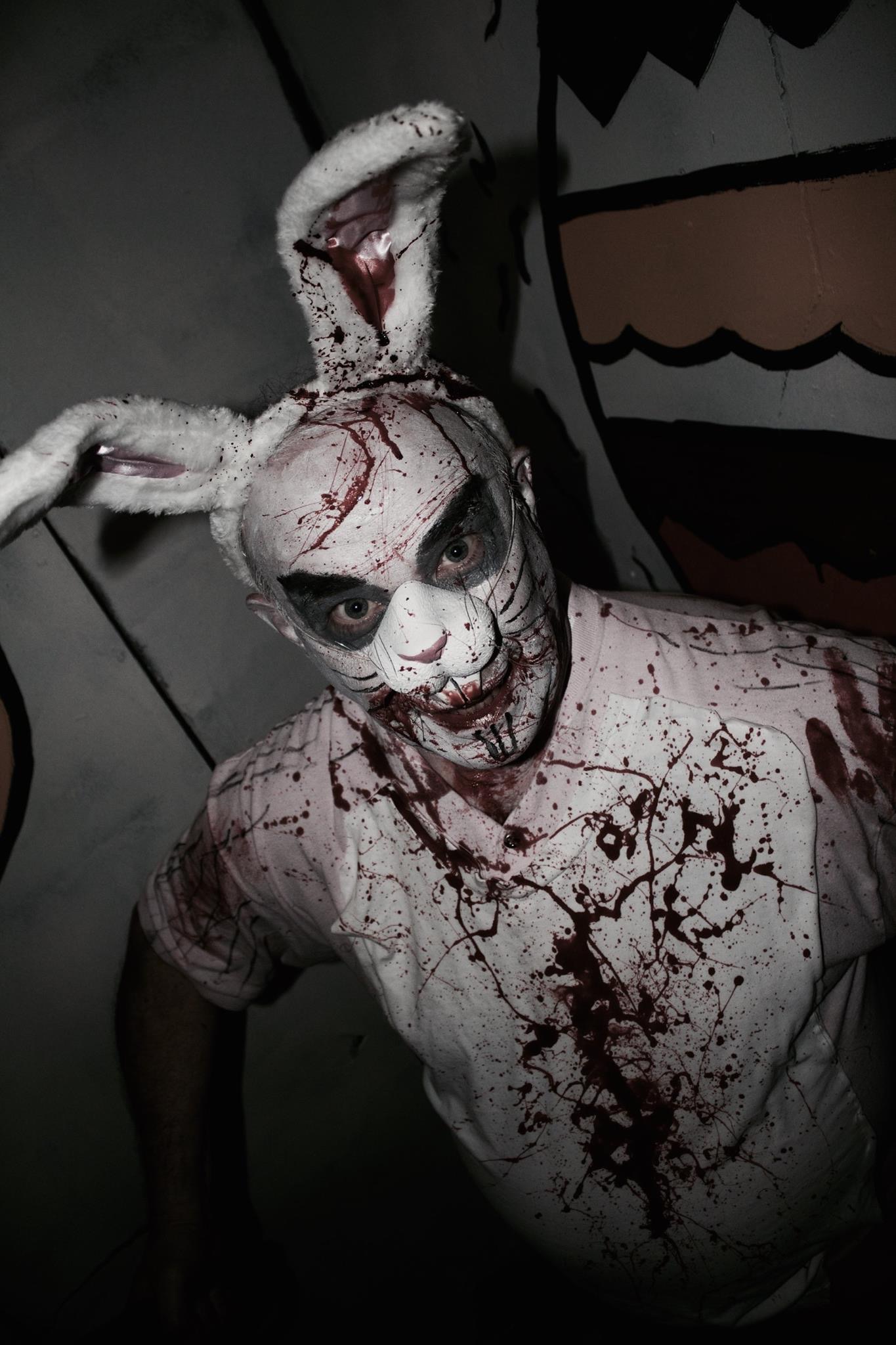 Andy as bunny